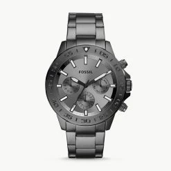 Best reviews of 🧨 Fossil Men's Bannon Multifunction, Smoke-Tone Stainless Steel ⌚ Watch 🤩