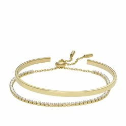 Best reviews of π― Fossil π© Women's Gold-Tone Stainless Steel Bracelet Gift Set π₯