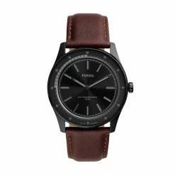 Buy β€οΈ Fossil Men's Sullivan Solar-Powered, Black-Tone Stainless Steel β Watch π