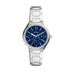 Discount 🎁 Fossil 👩 Women's Eevie Multifunction, Stainless Steel ⌚ Watch 🧨