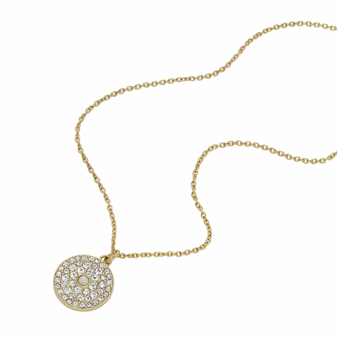 Best Pirce π Fossil π© Women's Gold-Tone Stainless Steel and Synthetic Opal Necklace and Earrings Gift Set π₯° 5 Best Pirce π Fossil π© Women's Gold-Tone Stainless Steel and Synthetic Opal Necklace and Earrings Gift Set π₯° - Image 3