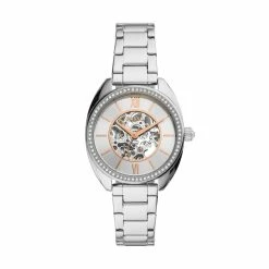 Cheap 💯 Fossil 👩 Women's Vale Automatic, Stainless Steel ⌚ Watch 🔥