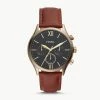 Best deal 🥰 Fossil Men's Fenmore Midsize Multifunction, Brown-Tone Stainless Steel ⌚ Watch 🛒 -Cheap Fossil Store 55ac137d238b4267ae06feb626d9be16 1080x