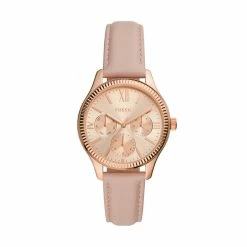 Coupon 🔔 Fossil 👩 Women's Rye Multifunction, Rose Gold-Tone Alloy ⌚ Watch 👏