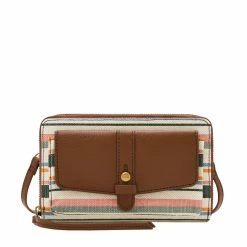 Deals 😍 Fossil 👩 Women's Faye Cotton Canvas Wallet on String 🔔