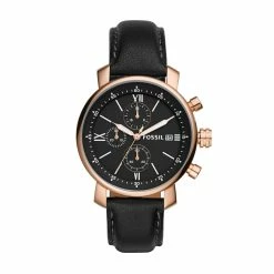 Best Sale ✨ Fossil Men's Rhett Chronograph, Rose Gold-Tone Stainless Steel ⌚ Watch 💯
