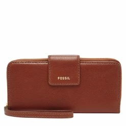 New 🛒 Fossil 👩 Women's Madison Leather Zip Clutch ❤️