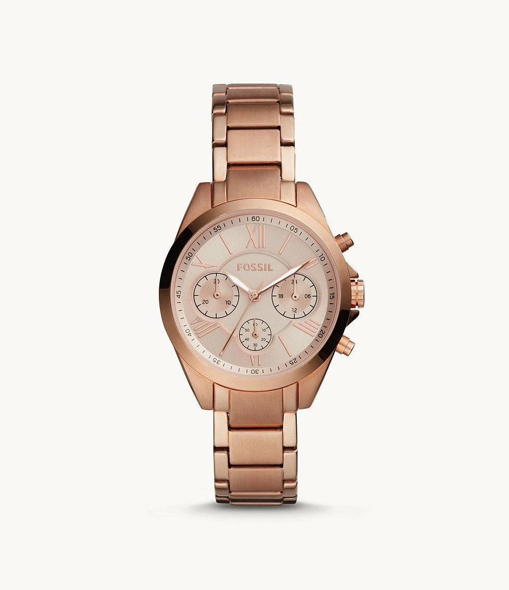 Hot Sale β Fossil π© Women's Modern Courier Midsize Chronograph, Rose Gold-Tone Stainless Steel β Watch π€© 3 Hot Sale β Fossil π© Women's Modern Courier Midsize Chronograph, Rose Gold-Tone Stainless Steel β Watch π€©