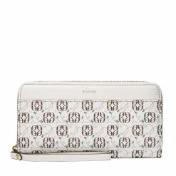 Budget π Fossil π© Women's Jori Printed PVC RFID Zip Clutch π