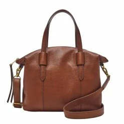 Discount ✨ Fossil 👩 Women's Skylar Leather Satchel ✨