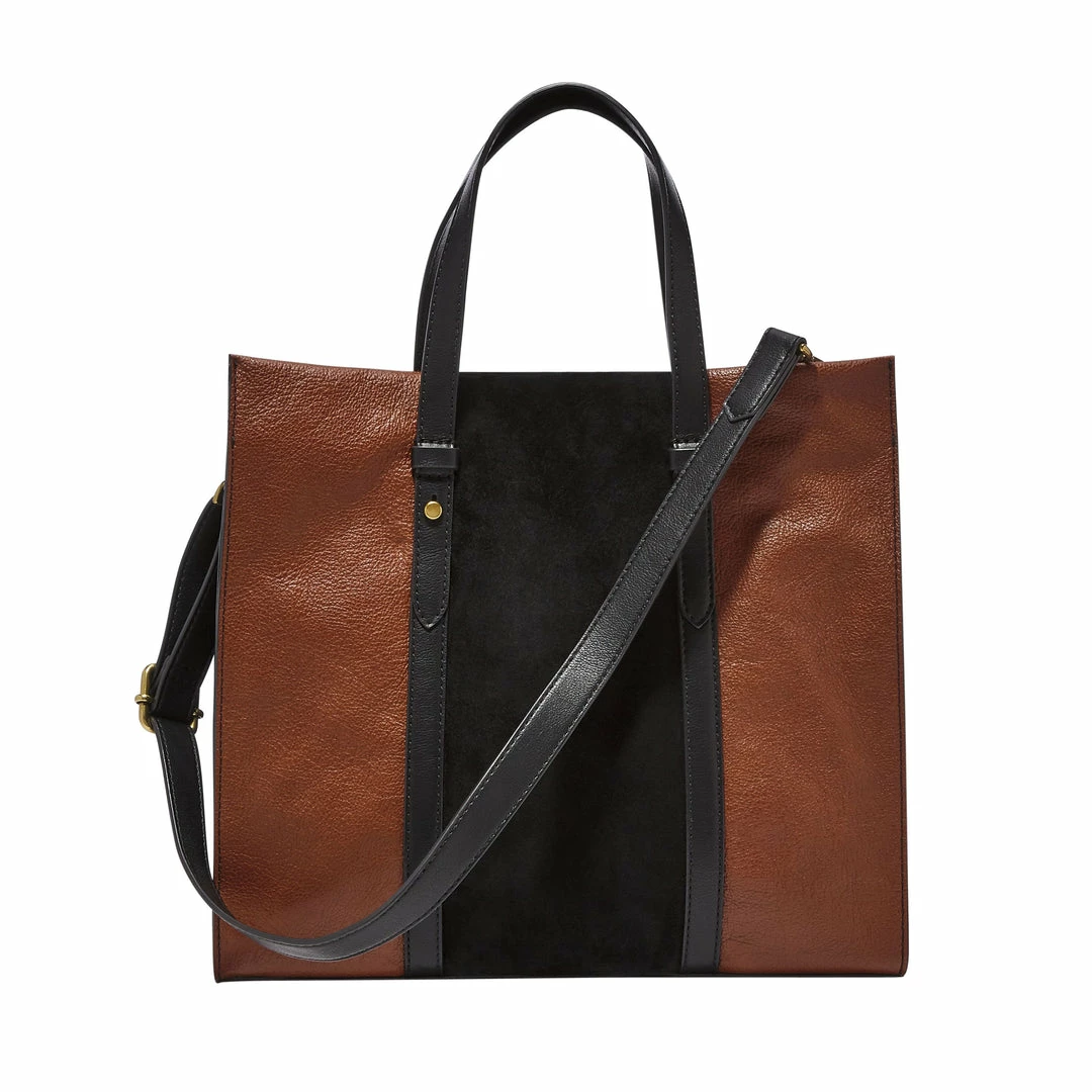 Discount π Fossil π© Women's Kingston Suede Leather Tote π― 3 Discount π Fossil π© Women's Kingston Suede Leather Tote π―