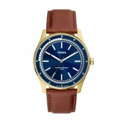 Cheap ⌛ Fossil Men's Sullivan Solar-Powered, Gold-Tone Stainless Steel ⌚ Watch 🎁