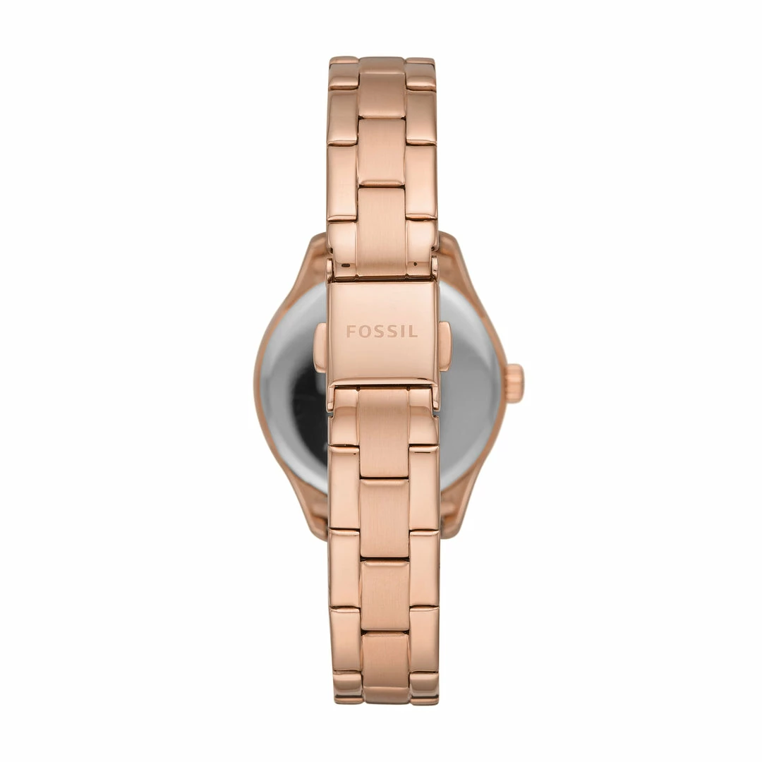Promo π Fossil π© Women's Rye Three-Hand Date, Rose Gold-Tone Stainless Steel β Watch β€οΈ 4 Promo π Fossil π© Women's Rye Three-Hand Date, Rose Gold-Tone Stainless Steel β Watch β€οΈ - Image 3