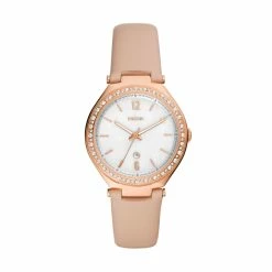 Brand new ❤️ Fossil 👩 Women's Ashtyn Three-Hand Date, Rose Gold-Tone Stainless Steel ⌚ Watch 🤩