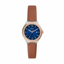 Coupon 💯 Fossil 👩 Women's Eevie Three-Hand Date, Stainless Steel ⌚ Watch 👏