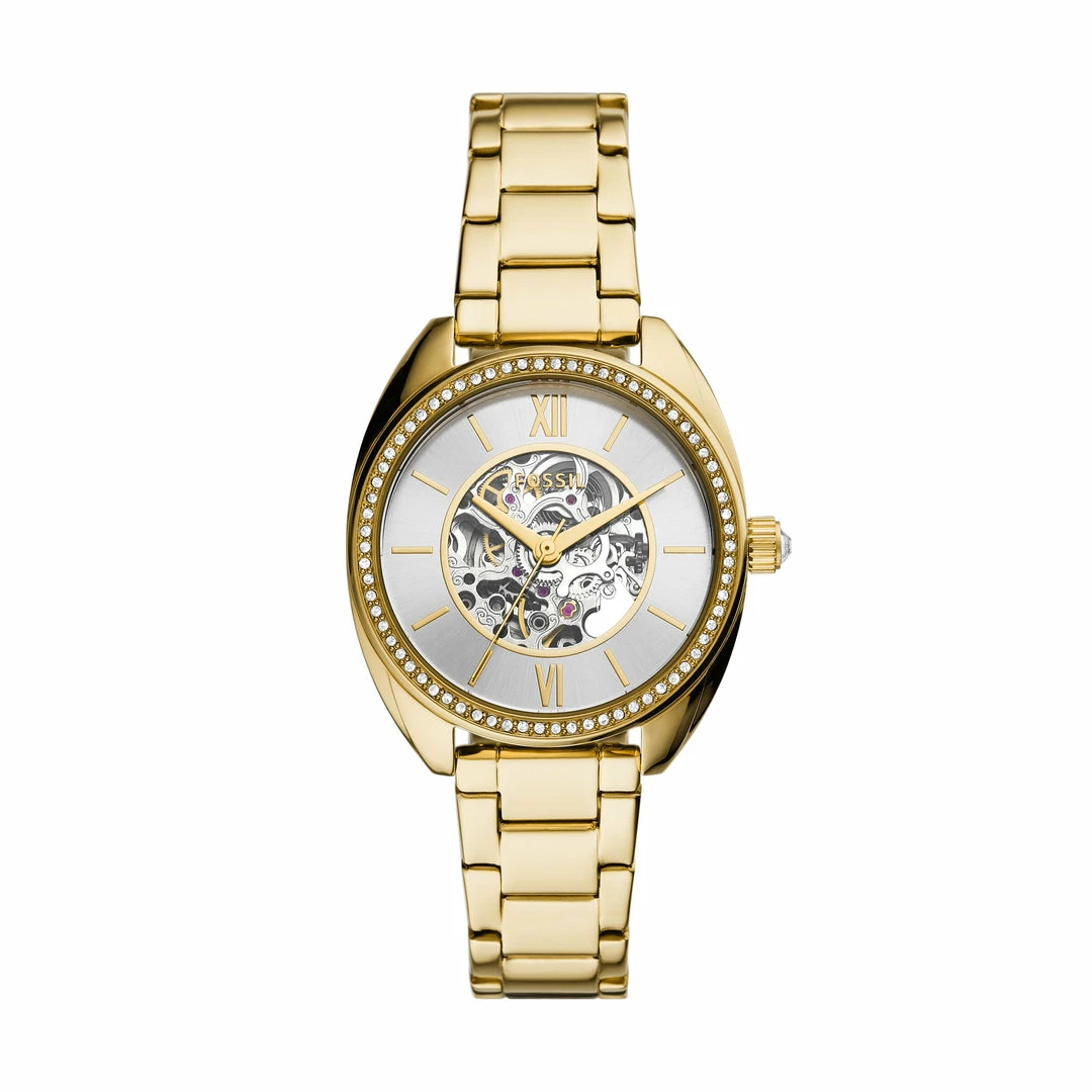 Buy 𧨠Fossil π© Women's Vale Automatic, Gold-Tone Stainless Steel β Watch π 3 Buy 𧨠Fossil π© Women's Vale Automatic, Gold-Tone Stainless Steel β Watch π