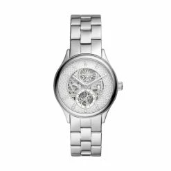 Deals 😍 Fossil 👩 Women's Modern Sophisticate Automatic Three-Hand, Stainless Steel ⌚ Watch 🎁