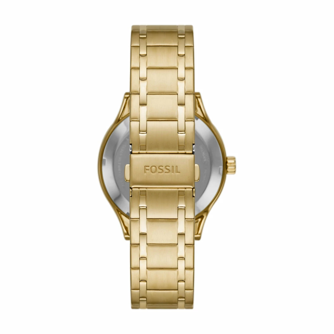 Hot Sale βοΈ Fossil Men's Fenmore Automatic, Gold-Tone Stainless Steel β Watch π₯ 5 Hot Sale βοΈ Fossil Men's Fenmore Automatic, Gold-Tone Stainless Steel β Watch π₯ - Image 3