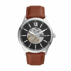 Best Sale ⌛ Fossil Men's Flynn Automatic, Stainless Steel ⌚ Watch 😀