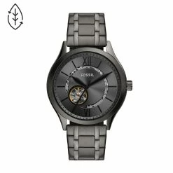 Best deal ⌛ Fossil Men's Fenmore Automatic, Gunmetal-Tone Stainless Steel ⌚ Watch 🛒
