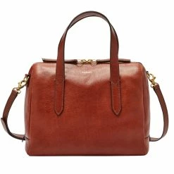 Cheapest 👍 Fossil 👩 Women's Sydney Leather Satchel 🎁