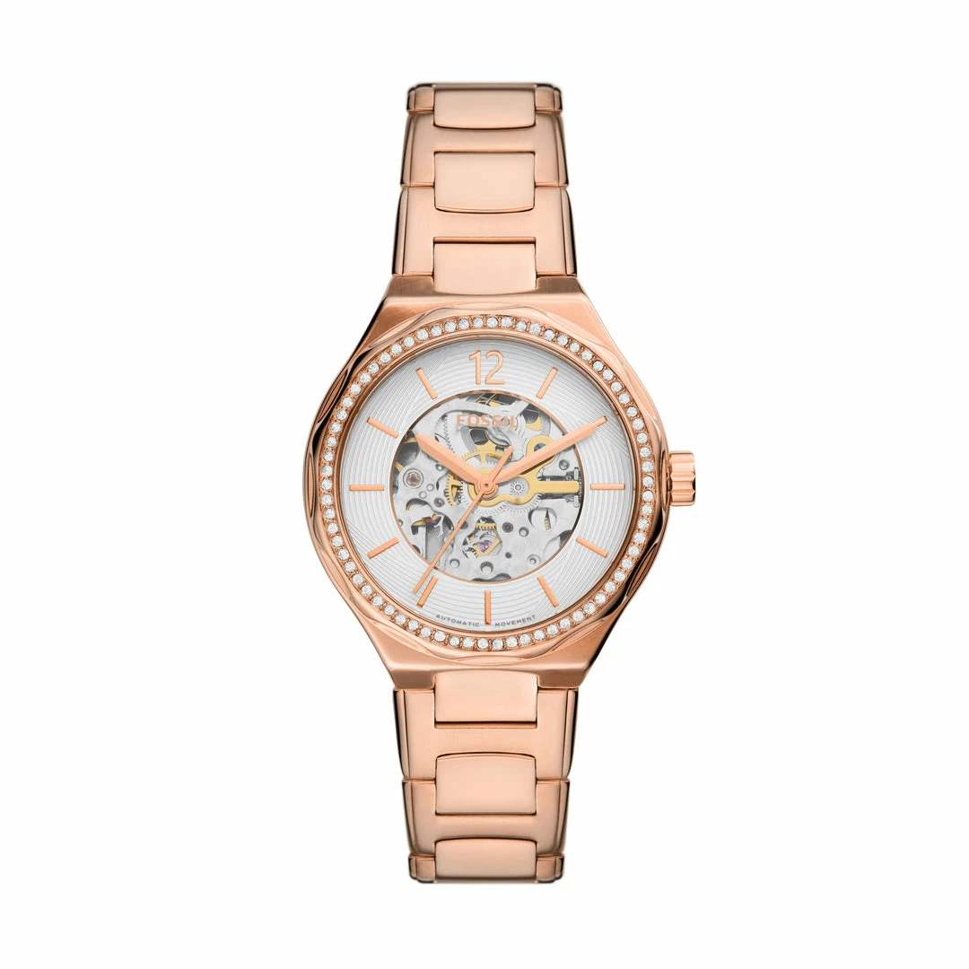 Top 10 β Fossil π© Women's Eevie Automatic, Rose Gold-Tone Stainless Steel β Watch π 3 Top 10 β Fossil π© Women's Eevie Automatic, Rose Gold-Tone Stainless Steel β Watch π