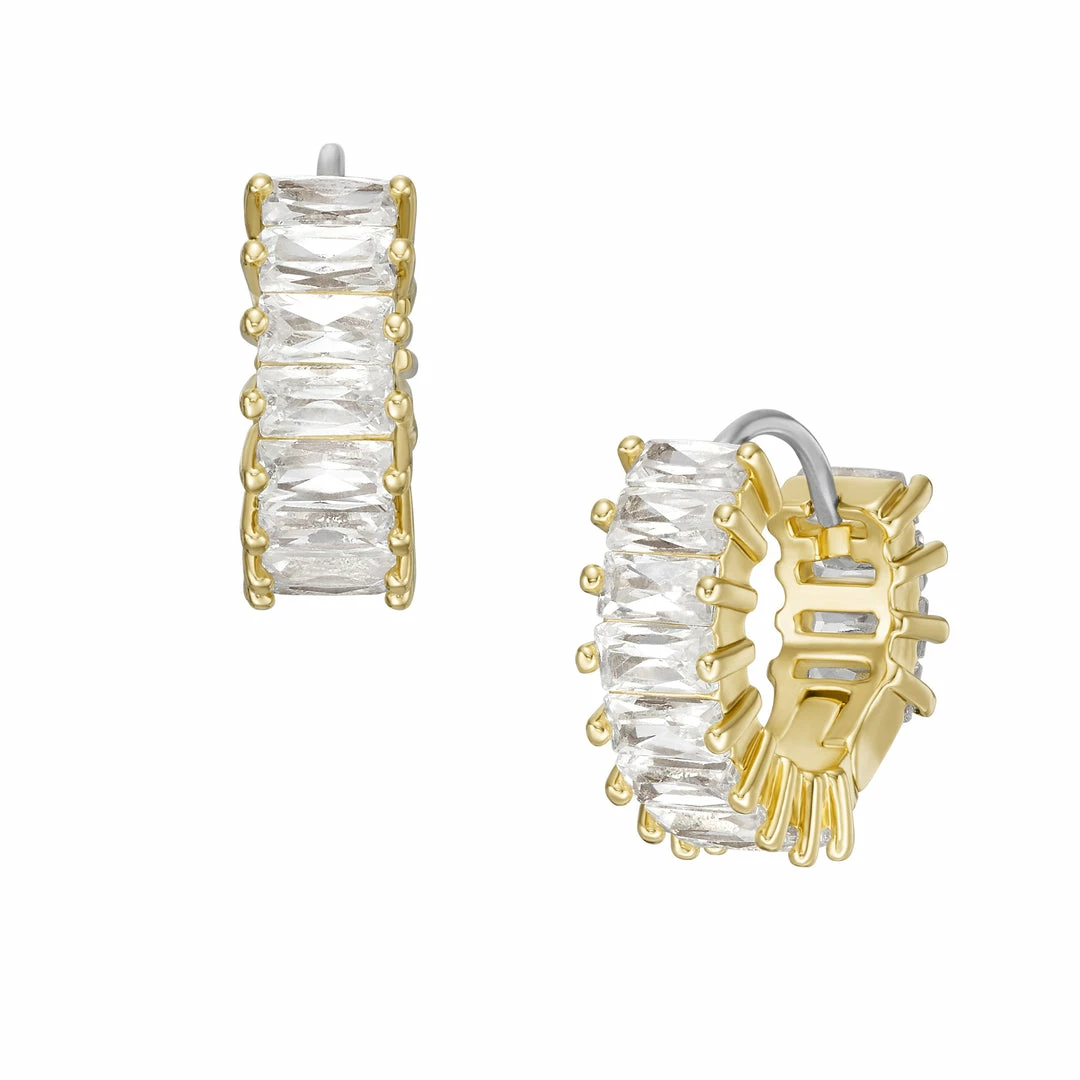 Flash Sale π Fossil π© Women's Hazel Gold-Tone Brass Hoop Earrings π 4 Flash Sale π Fossil π© Women's Hazel Gold-Tone Brass Hoop Earrings π - Image 2